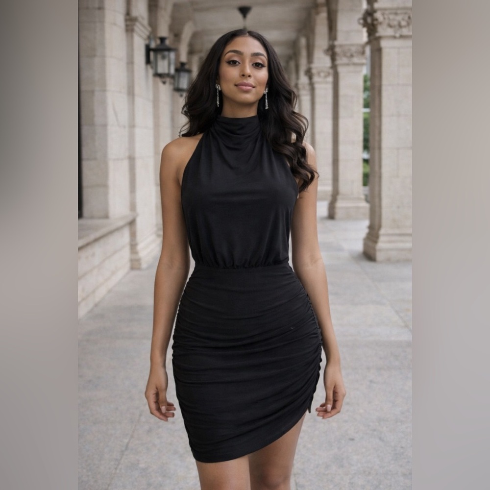 NWT Airlie Black Dress Size XS